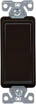 Eaton 7504BK 15 Amp 4-Way Rocker Decorator Switch, Black