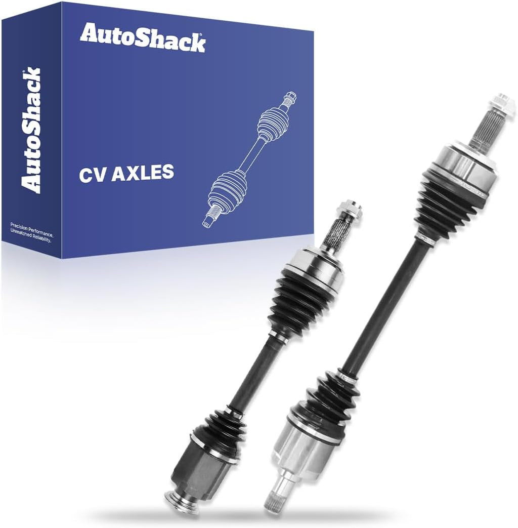 AutoShack Front CV Axle Shaft Assembly, 2pcs