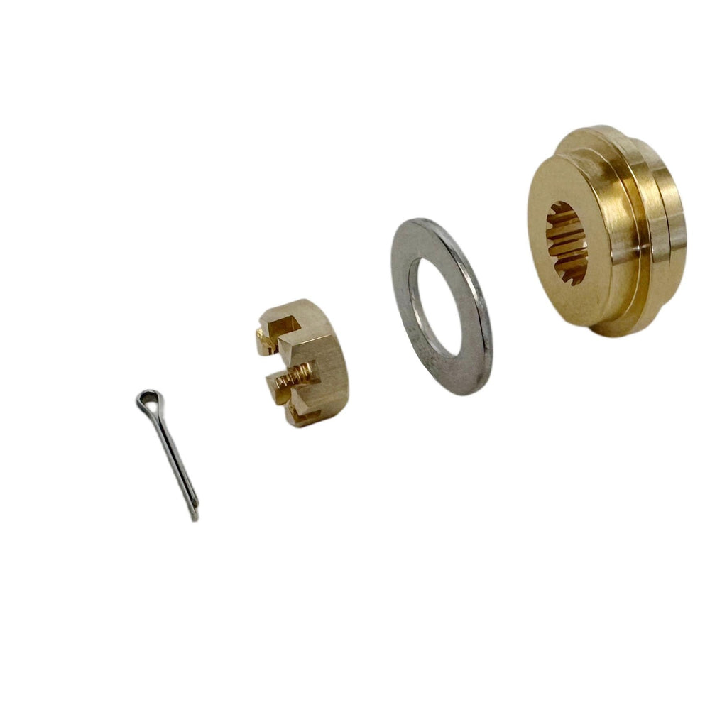COPKINGO Propeller Installation Hardware Kit for Tohatsu Outboard 9.9HP-20HP 362-64231-0 Prop Hardware Kit fit Mercury/OMC/Johnson/Evinrude Engine Included Thrust Holder/Washer/Nut/Cotter Pin