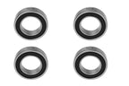 4-Pack 224212-2RS Double Rubber Sealed deep Groove Ball Bearings, 22MM x42MM x12MM, pre-Lubricated, Stable Performance, and Cost-Effective Ball Bearings