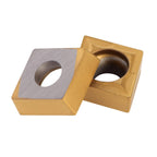 Asixxsix CNC Carbide Inserts CCMT09T304, 10 Pack Turning Tool