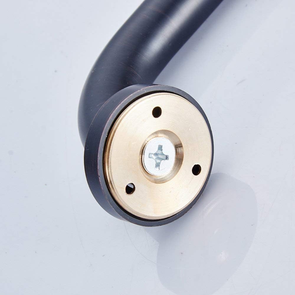 Oil Rubbed Bronze Bathroom Shower Grab Bar, Home Care Bath Handrail (12 Inch)