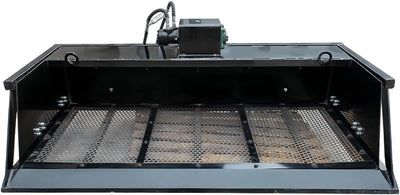 59.05"/1500mm Topsoil Screening Bucket Attachment for Skid Steer, Vibration Funnel Sifting Bucket for Bobcat Loaders