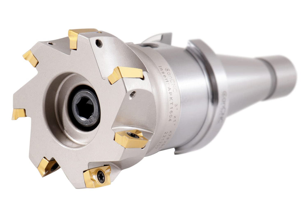 CanCNC 3 in Indexable Face Mill with ISO40 Holder, IS40-4518