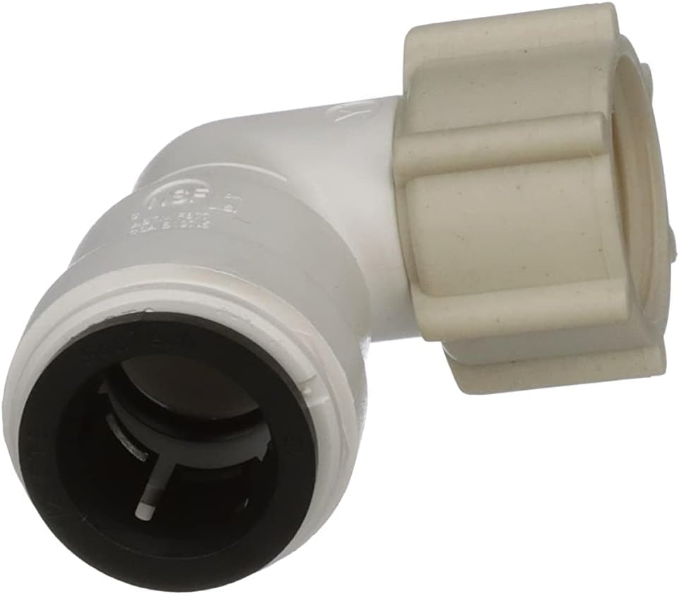 Watts AquaLock Push-to-Connect Female Swivel Elbow 1/2" CTS x 1/2" NPS