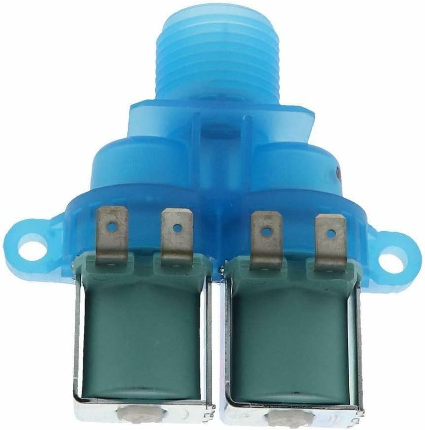 Washer Cold Water Inlet Valve Replaces For Maytag Bravos MVWX500XW0 MVWX500XW1 MVWX500BW0 MVWX500XL0 MVWX500XL1 MVWX500XL2 MVWX500XW2 7MMVWX500YW0 7MMVWX500YW1 MVWX500XW