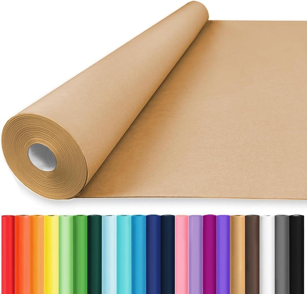 Brown Kraft Paper Roll 36"x1500" (125')