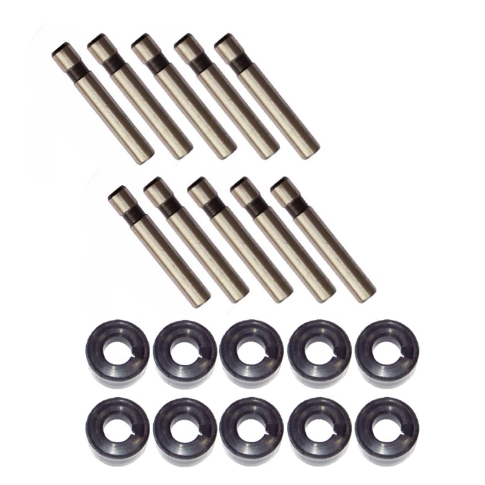 RAParts 10 Bucket Tooth Pin 9J-2308 & 10 Retainer 8E-6259 Fits CAT J300 Teeth & Adapters