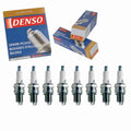 8 pc DENSO Standard U-Groove Spark Plugs for Cadillac DeVille 1968-73
