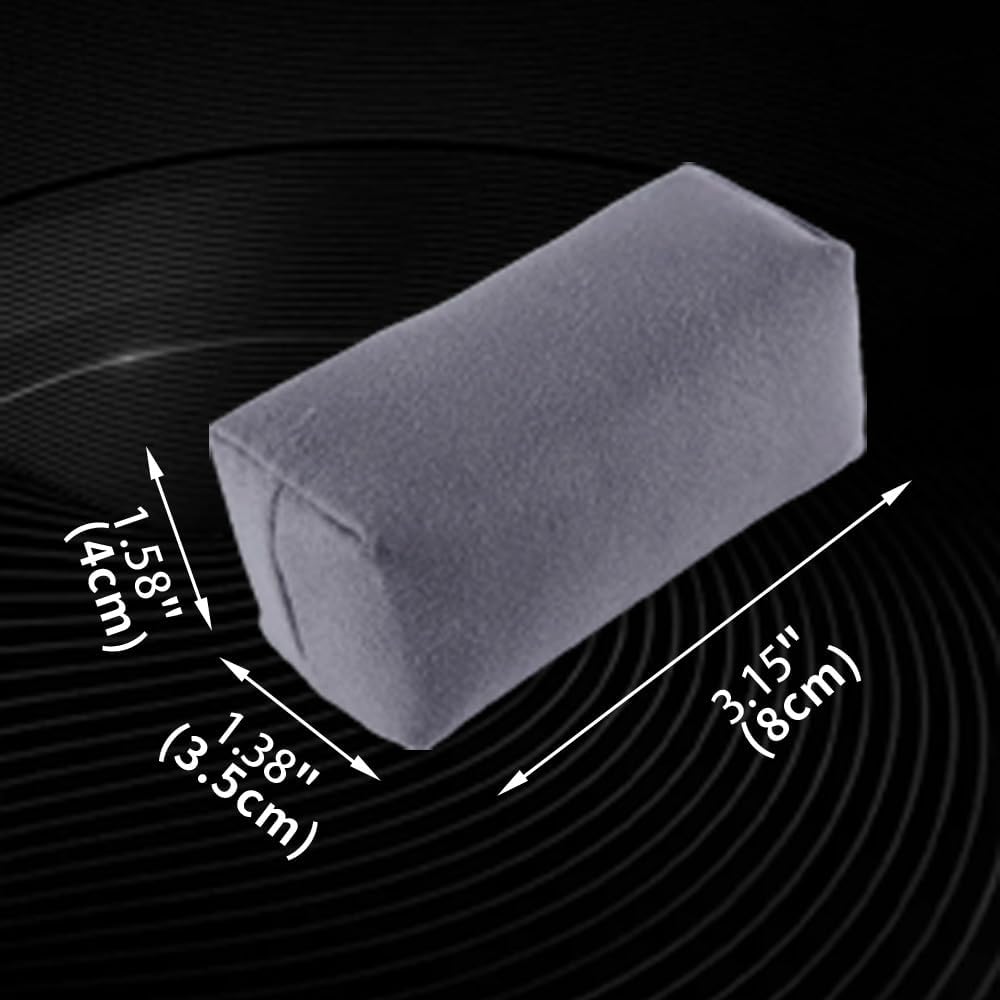 Microfiber Applicator Pad, Car Detailing Suede Sponge Applicator, 6Pcs Coating Sponge Pads for Cars, Ceramic Spray