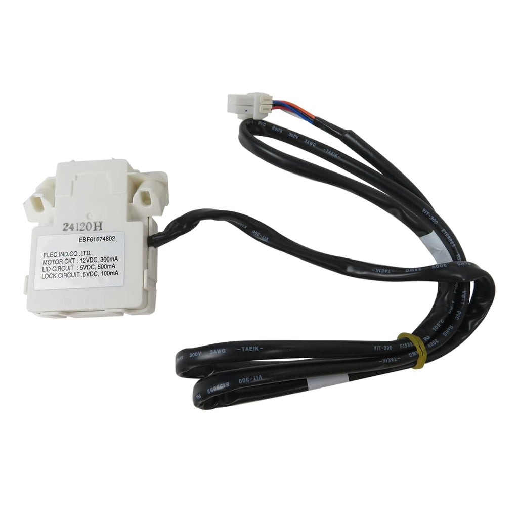 Upgraded Washer Lid Lock Switch Part Fit for LG Models WT7500CW WT7600HKA WT7200CW WT7700HVA,Replaces Part# EBF61674802 EBF60665201 PS8751171 by Vicue