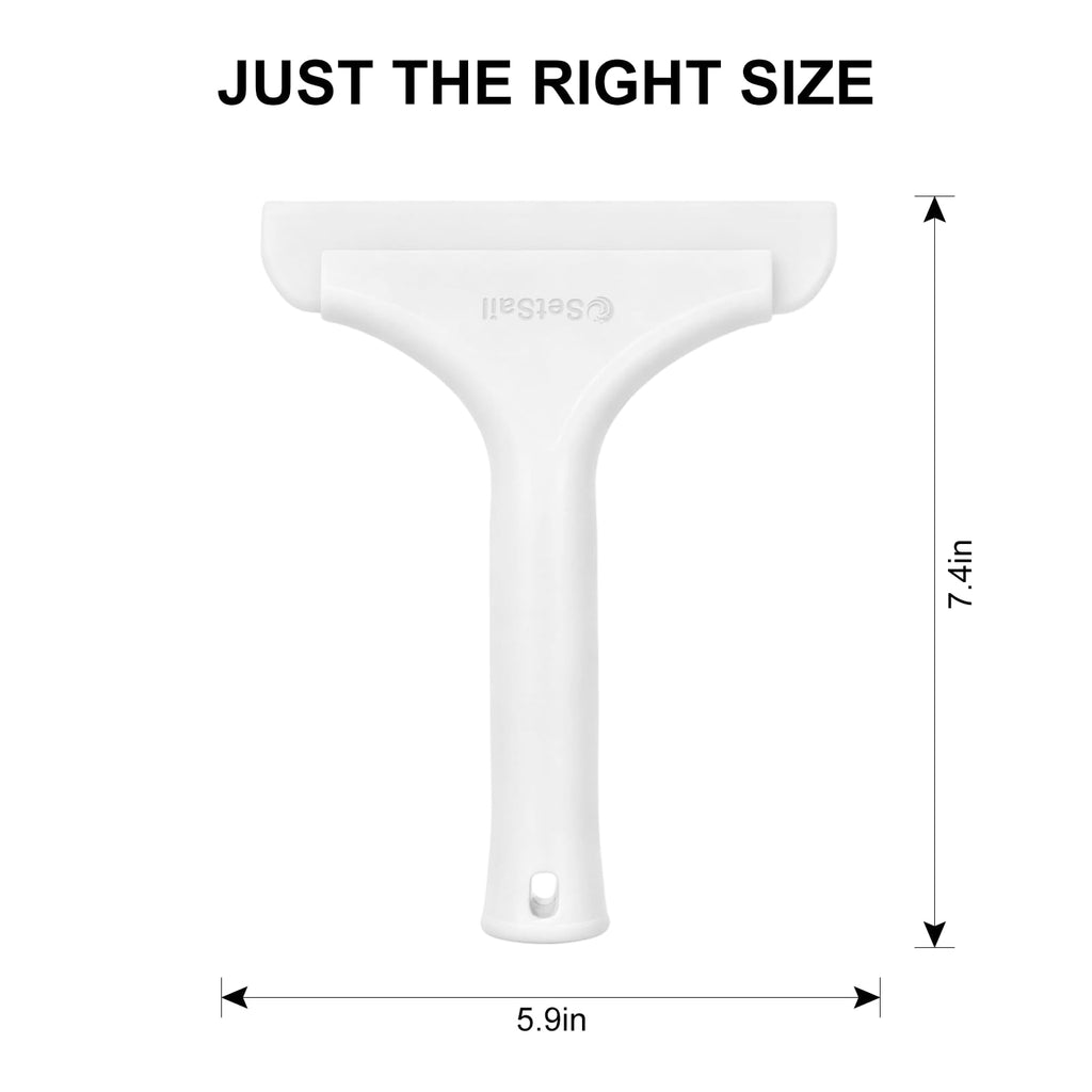Shower Squeegee for Glass Doors, Small Squeegee for Shower Glass