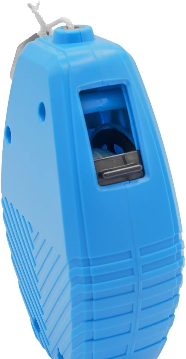 Heavy Duty Thick Line Chalk Reel 100 ft - Roofing Chalk Line | Single gear chalk reel, extra thick line, large chalk