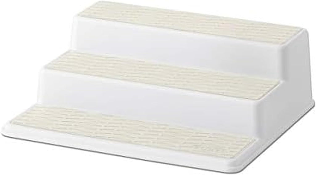 Basics 3-Tier Spice Pantry Kitchen Cabinet Organizer, 10-Inch, Cream