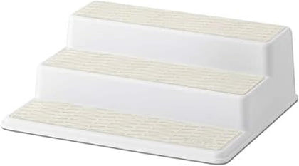Basics 3-Tier Spice Pantry Kitchen Cabinet Organizer, 10-Inch, Cream