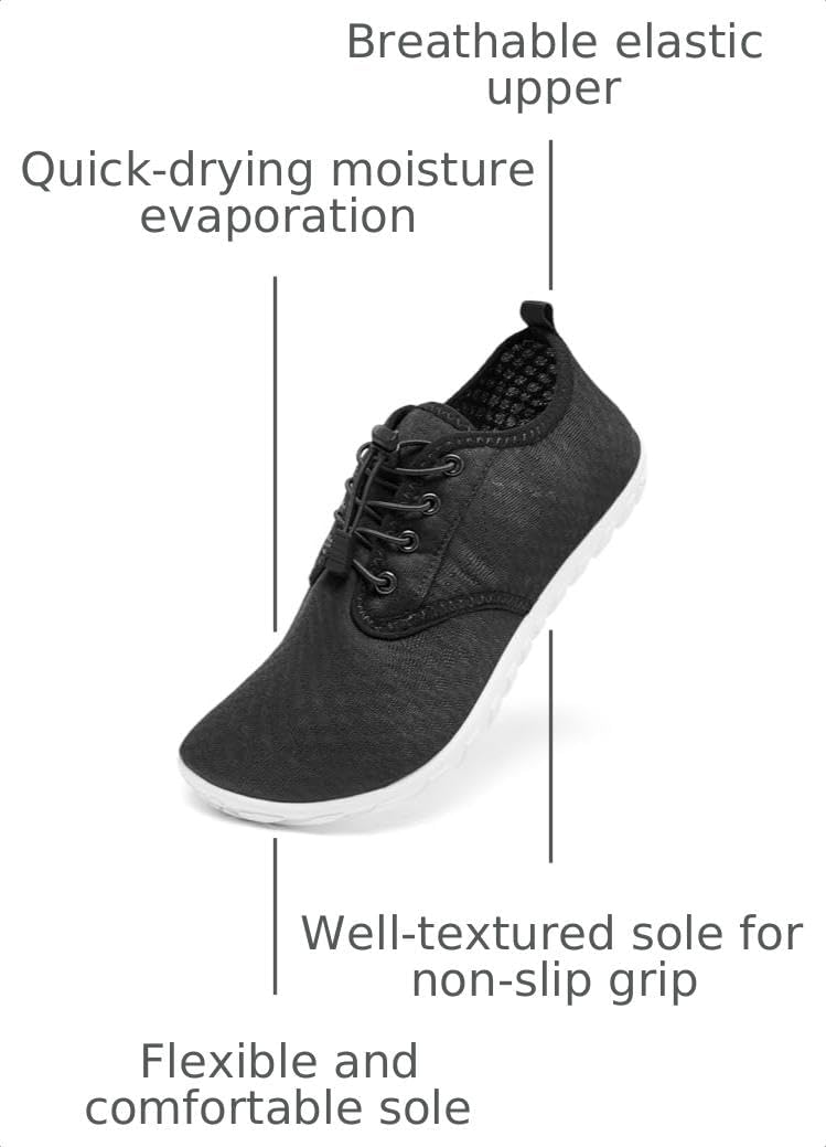 Men's Women's Water Shoes Barefoot Shoes Swim Shoes Quick Dry Beach Shoes Anti-Slip Aqua Shoes