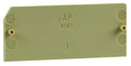 Weidmuller End Plate, Ask1 Fuse Terminal Block - 0380360000