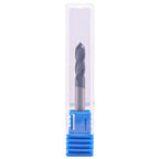 2Pcs 3/16" 4 Flute 90 Degree Solid Carbide Drill Mill - AlTiN Coated