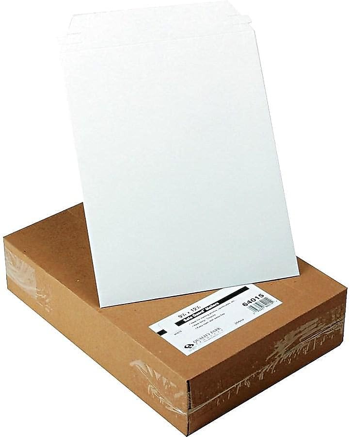 Photo/Document Mailer, Redi-Strip, White, 9.75x12.5, 25 per Box (64015)