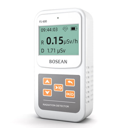 Nuclear Radiation Detector, Geiger Counter with Click Sound for Beta Gamma X-ray, Portable Alarm Radioactive