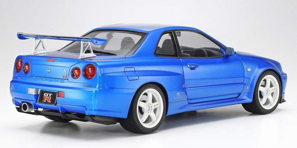 Nissan Skyline GT-R R34 V-Spec II 1/24 Scale Model Kit 24258