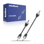 AutoShack Front CV Axle Shaft Assembly, 2pcs