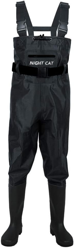 Fishing Waders for Men Women Waterproof Hunting Chest Wader with Bootfoot Belt Breathable Lightweight Size 6 to 14