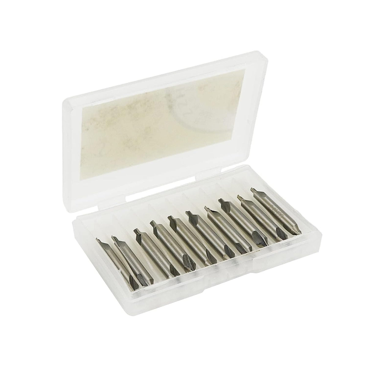 Center Bits Drill 2mm Tip Diameter HSS Center Spotting Drill Bit Countersink Tools for Lathe Metalworking -10pcs