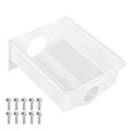 Upgraded W10670845 Refrigerator Ice Bucket Compatible with Whirlpool Ice Maker Replacement Parts WPW10670845 Removable Ice Bin for Kenmore Ice Maker Replacement WRS325FDAM04, WRS315SDHM08 Ice Bin