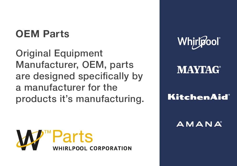 Whirlpool WP12656018 OEM Refrigerator Drawer Support Rail Replacement Part