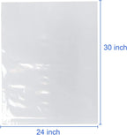 Shrink Wrap Bags for Gift Baskets, 24x30 Inch, 20 Pcs