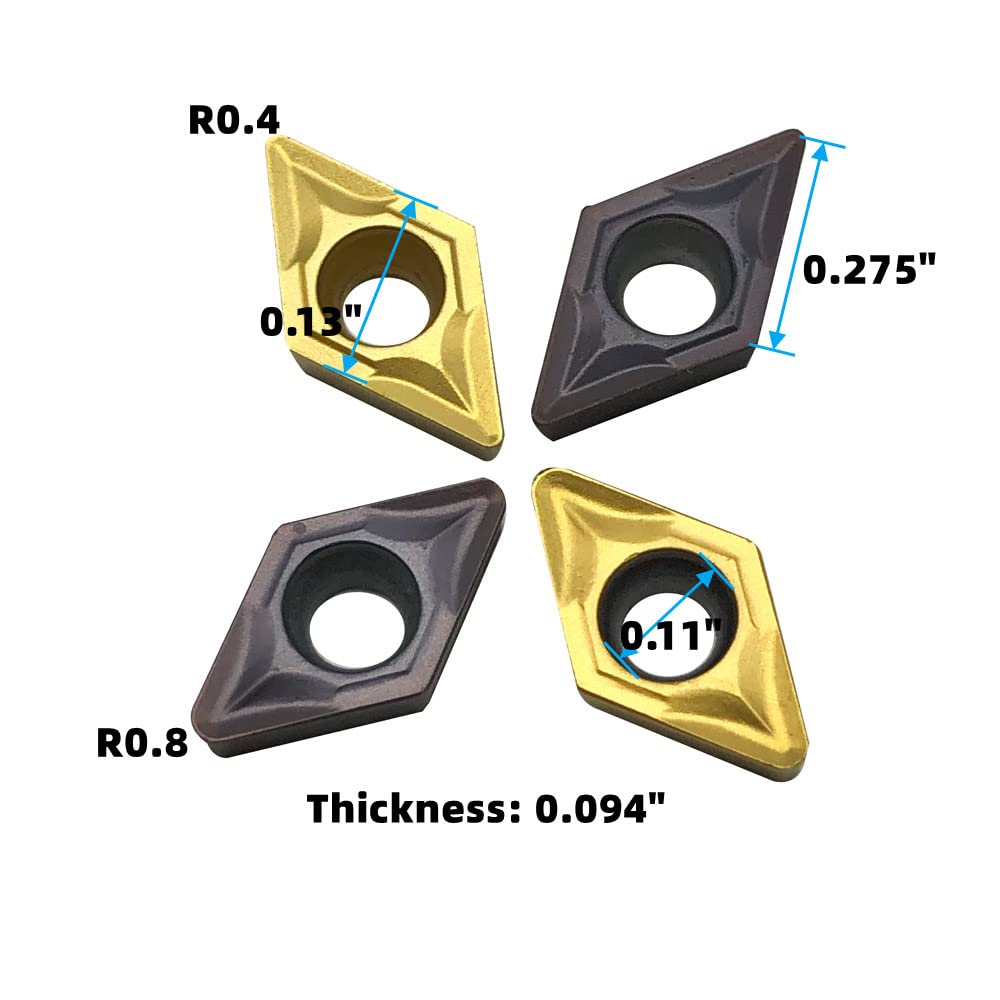 DCMT21.51 DCMT21.52 DCMT070204 DCMT070208 Carbide Turning Inserts