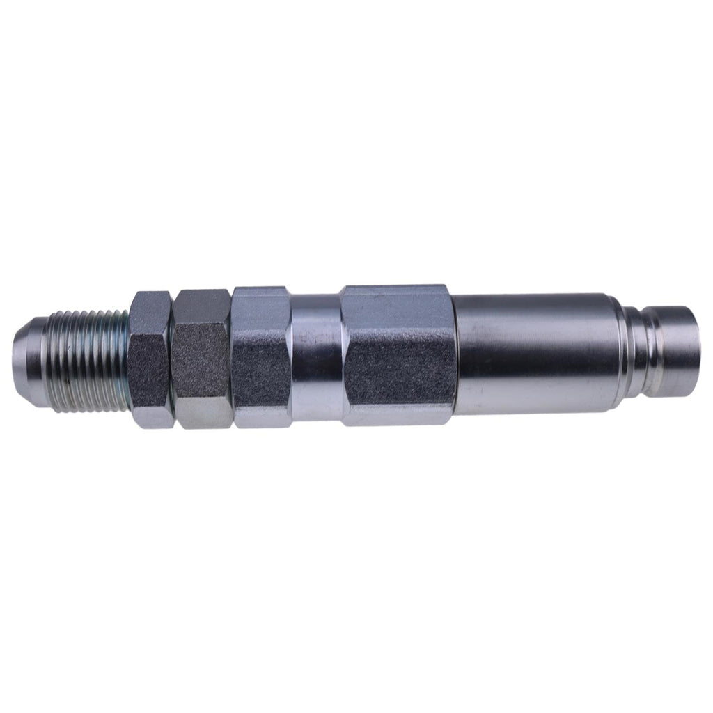 RONGPAS Male Flat Face Hydraulic Coupler 7246779 compatible with Bobcat A220 E25 E26 E27 E32 E34 E35 E37 E42 E45 E50 E55 763 773 863 864 873 883 T190 T200