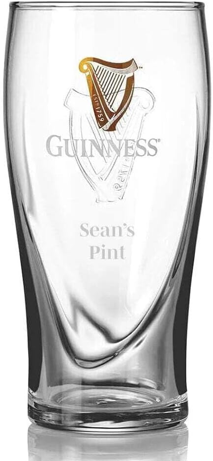 20oz Beer Glasses Twin Pack | Certified Official Merchandise | Ideal gift for Beer Lovers