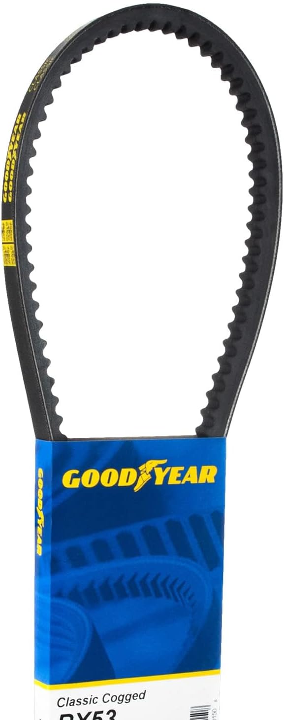 Goodyear Belts BX55 Classical Raw Edge V-Belt, 58" Circumference