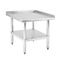 Hally Stainless Steel Equipment Stand 28"x24" Commercial Prep & Work Table