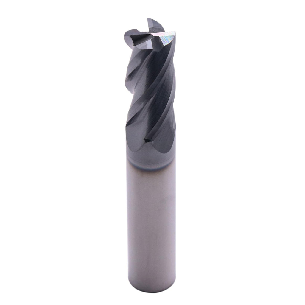 SEFHLI 4 Flute Solid Carbide Square End Mill Set(5Pcs, 7/16"), AlTiN Coated