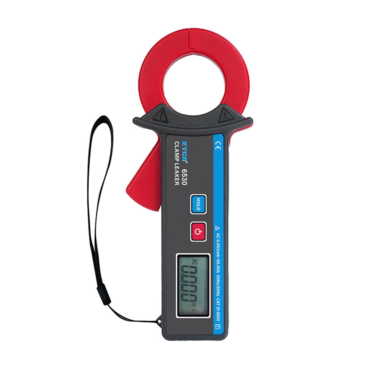ETCR6530 Mini Clamp Leakage Current Meter AC 0.000mA-60.0A