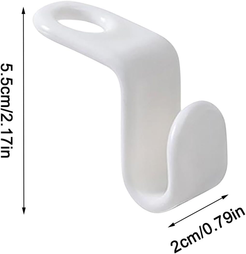 15-Pack Hanger Connector Hooks for Closet Organization, Space Saving Cascading Clothes Hanger Extender Clips, Heavy