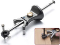 Wheel Marking Gauge, Woodworking Marking Scriber Kit for Carpenter | 180mm Sliding Mark Scraper, Dual-purpose