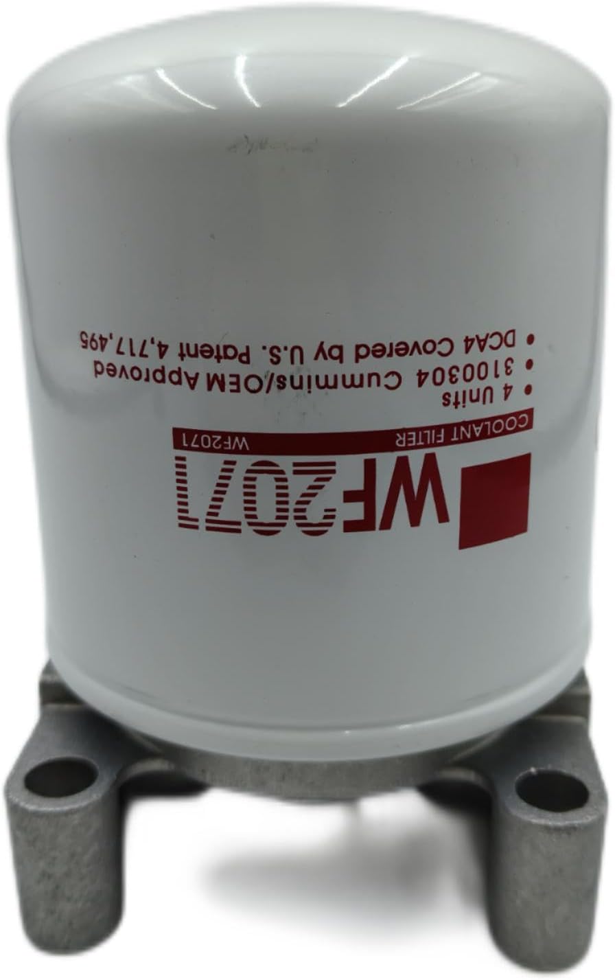 WF2071 Coolant Filter Spin-On with 204163S Filter Base