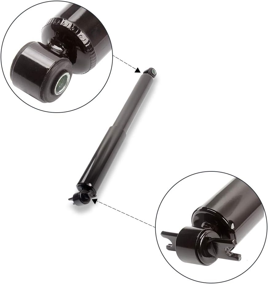 ECCPP Rear Shocks Absorbers for Jeep TJ, for Jeep Wrangler 1997-2006
