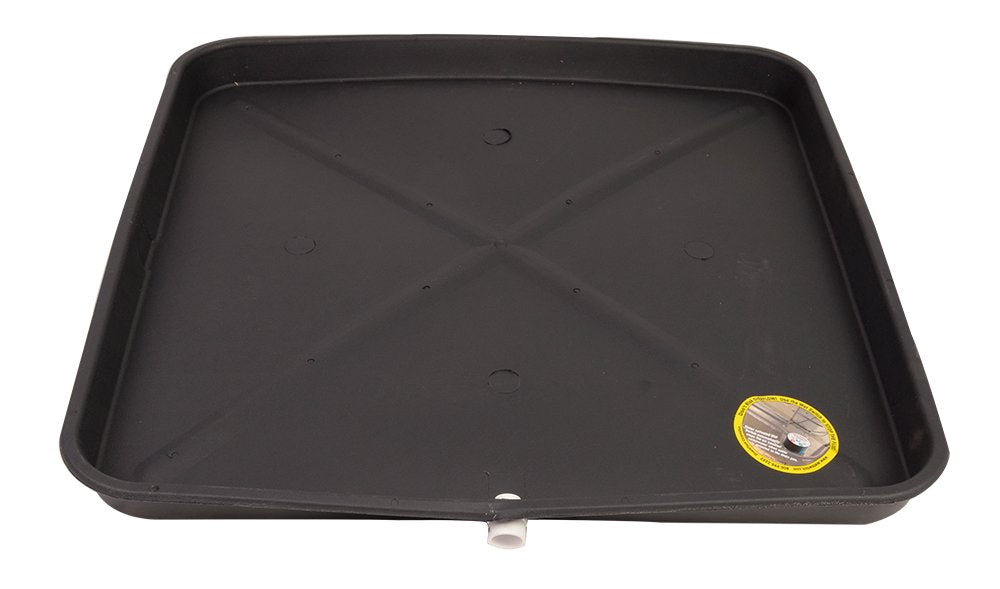 DIVERSITECH 6-3030L Plastic Drain Pan, 30 X 30-Inch