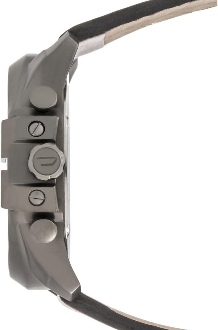Diesel Mega Chief Watch for Men, Chronograph Men's Watch