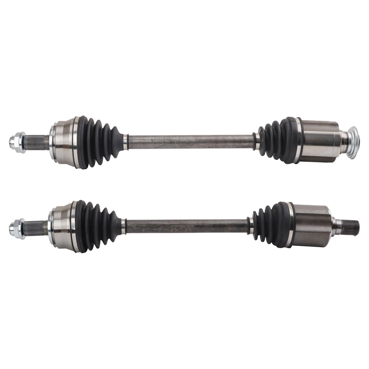 TRQ Front Driver and Passenger Side CV Axle Assembly Set 2 Piece