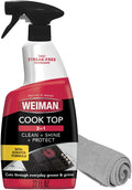 Daily Cooktop Cleaner & Degreaser, 22 Fl Oz with Microfiber Cloth