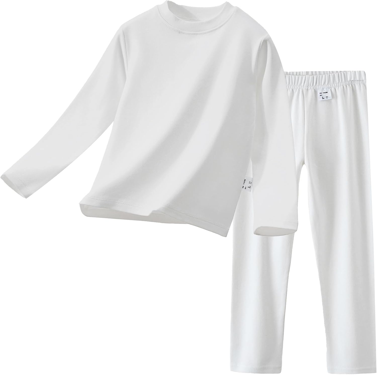Kids Thermal Underwear Set, Boys Underwear Thermals Set, Fleece Lined Base Layers Top Bottom for Skiing Cold Weather