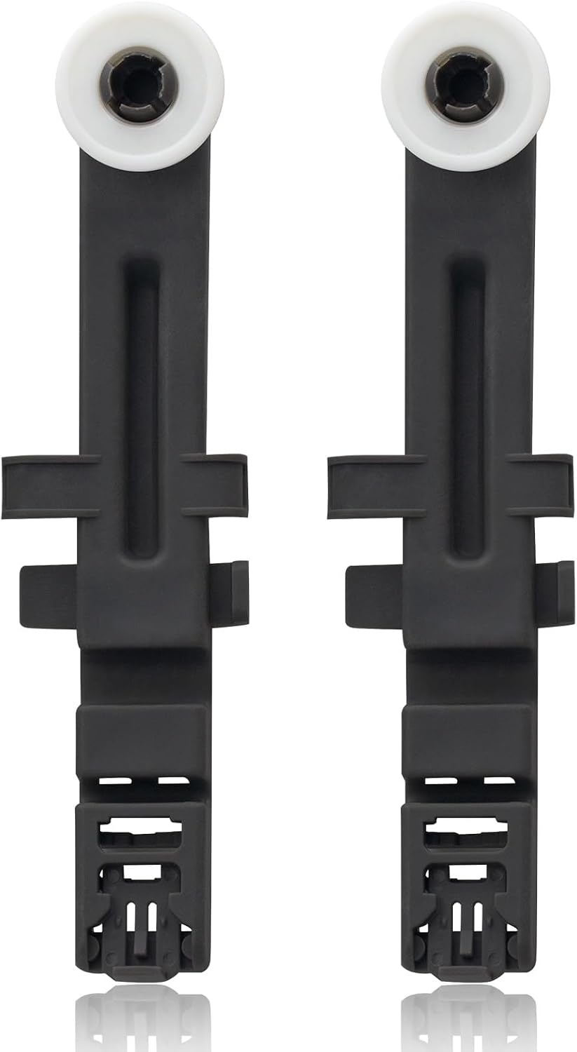 W10571738 Dishwasher Upper Dishrack Adjuster and Wheel Assembly Replacement for Whirlpool Maytag Dishwasher PS11756470, WPW10571738,AP6023130, 3449627 (2pack)