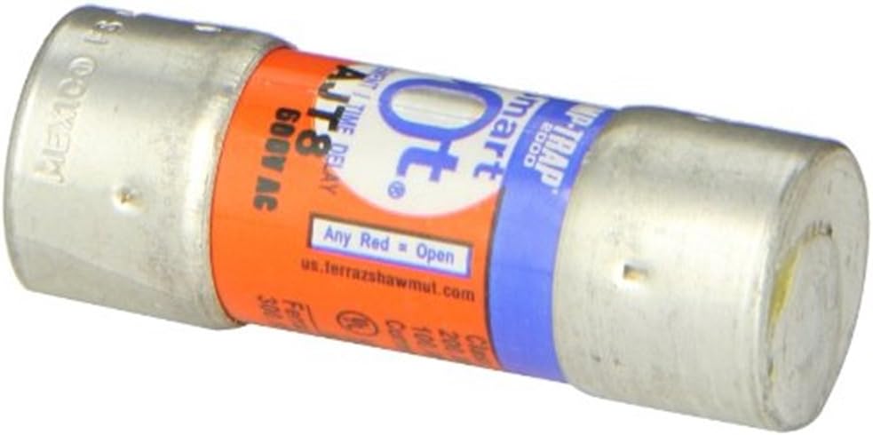 Ferraz Shawmut/Mersen AJT-8, 600V, 8 Amp Time Delay Class J Fuse