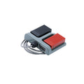 Foot Switch MDFS-65 Double Foot Pedal Switch Self-Reset with Wire 3A/220VAC(Wire Length 2M)